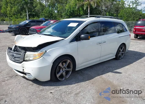 2012 Honda Odyssey Touring/Touring Elite z USA, uszkodzony, nr VIN 5FNRL5H97CB127185